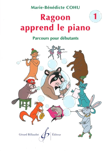 Ragoon apprend le piano. Volume 1 Visuel